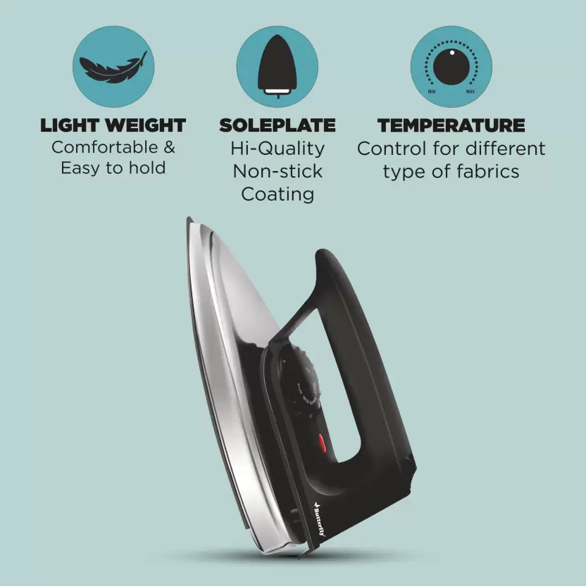 LYNX (750WATS)(DRY) - IRON - BUTTERFLY | Girias - Buy Home Appliances ...