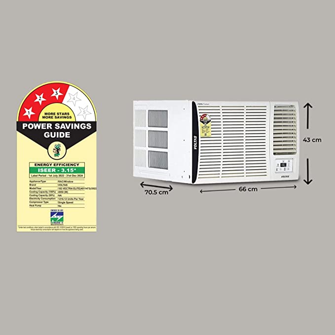 WAC WINDOW 183 VECTRA ELITE (1.5 TON)(3 STAR) - AIR CONDITION WINDOW ...